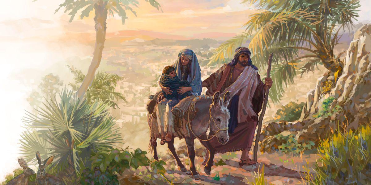 Joseph et marie egypte